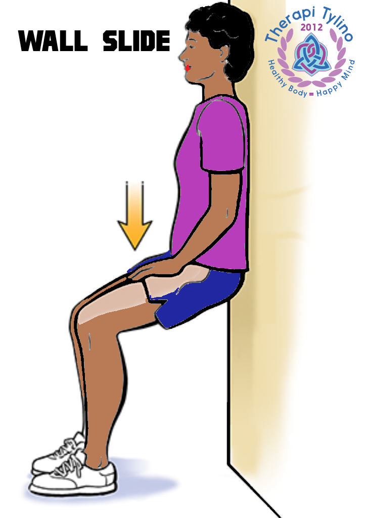 Wall Slides Exercise For Knee Heel Slide Exercise Muscle Worked Wall Slides Exercise For Knee Heel Slide Exercise Muscle Worked